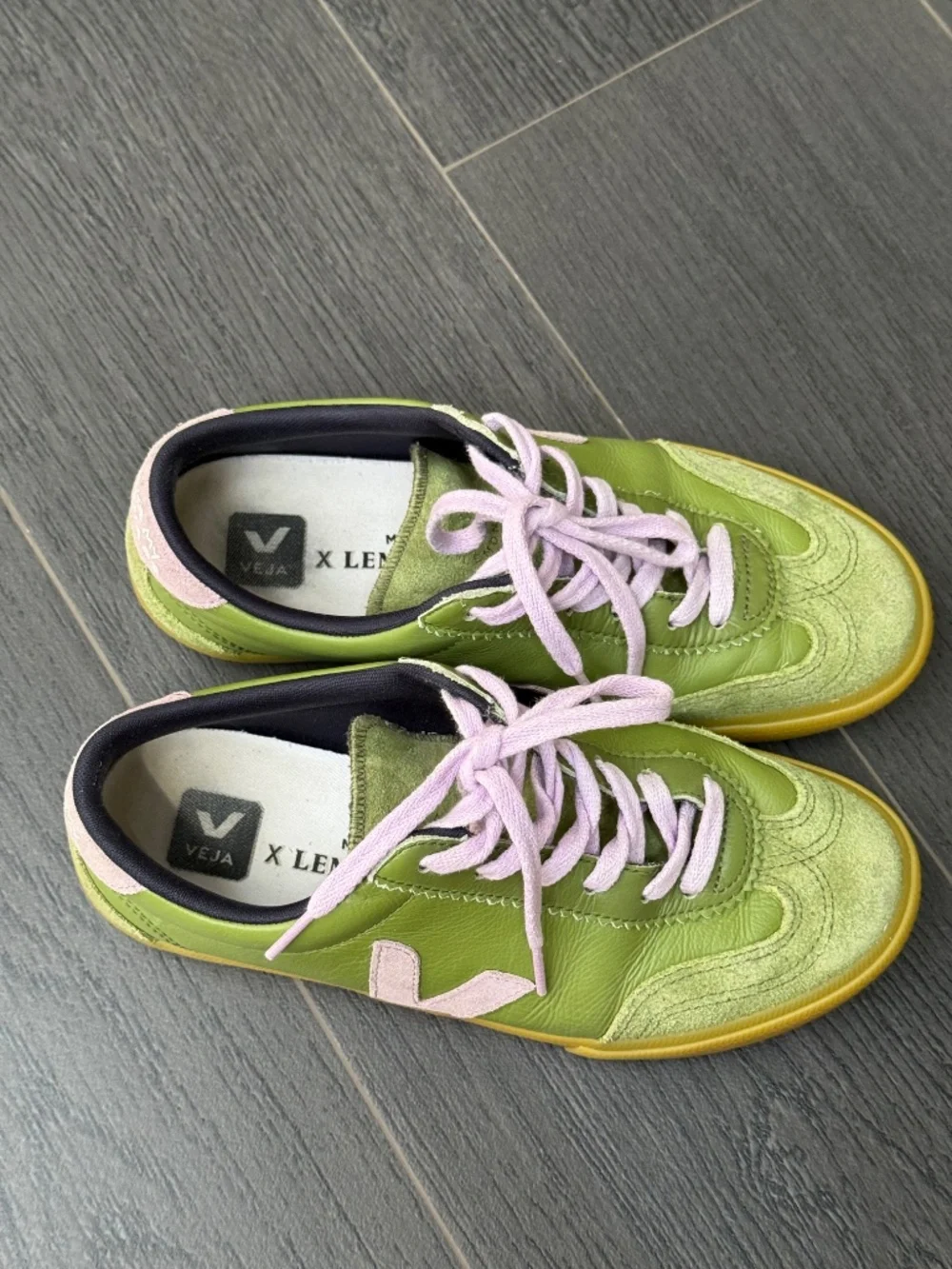 volley leather vela x make my lemonade kiwi orchid